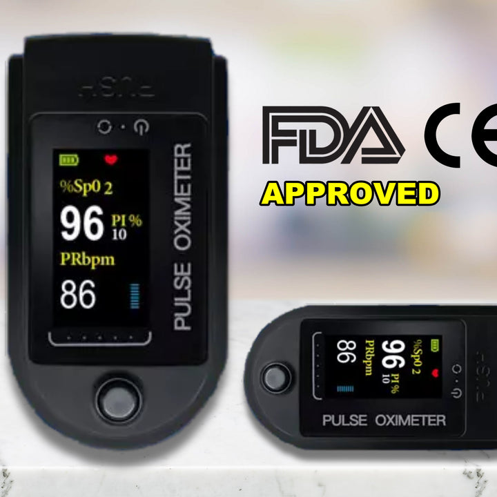 Pulse Fingertip Oximeter Blood Oxygen SpO2 Monitor