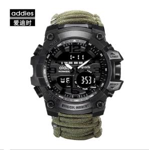 LED Military Watch with compass 30M Waterproof Sports Watch