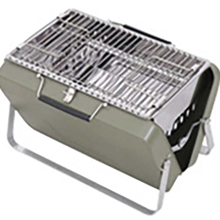 Portable Camping BBQ Folding Cooking Charcoal Coal Stainless Steel Grill