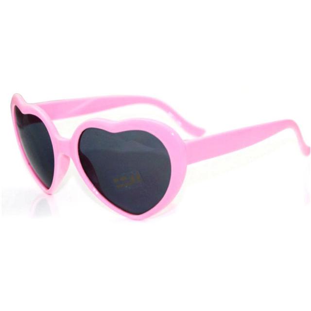 Heart Shape Light Change Sunglasses