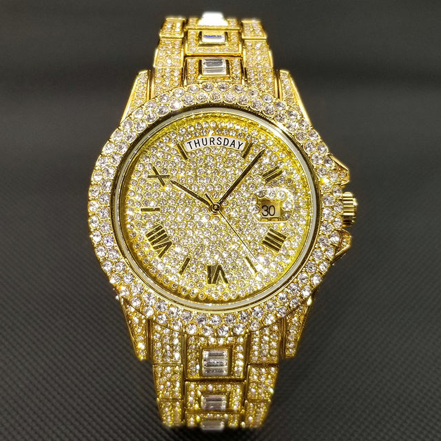 Full Iced Crystal Watch