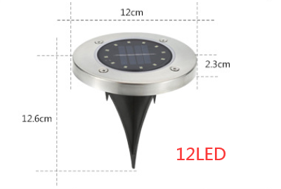 Solar Garden Disk Light