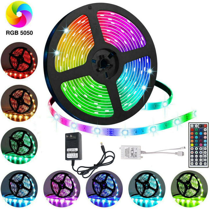 RGB Flexible Led Strip Lights (Non-Waterproof)