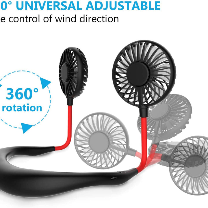 Portable Hanging Neck Sport Fan