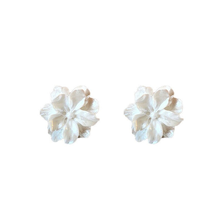 Flower Earring Modern Korean