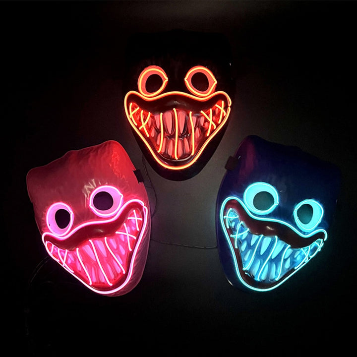 Cyberpunk Halloween Glow Mask