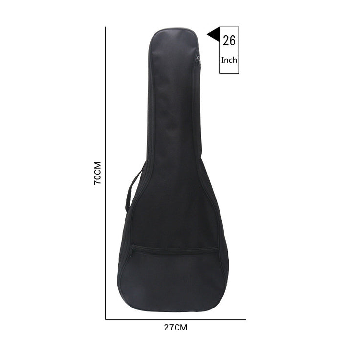 Ukulele Black And Cotton Bag Oxford Cloth Waterproof Piano Bag